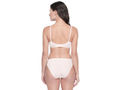 BODYCARE Bridal Peach Bra & Panty Lingerie Set - 6405PE