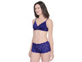 BODYCARE Bridal Royal Blue Bra & Panty Lingerie Set - 6406RBL