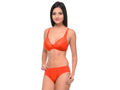 Bodycare Bridal Orange color Bra & Panty Set in Nylon Elastane-6407ORG