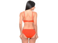 Bodycare Bridal Orange color Bra & Panty Set in Nylon Elastane-6407ORG