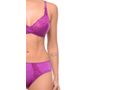 Bodycare Bridal Purple color Bra & Panty Set in Nylon Elastane-6407PU