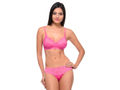 Bodycare Bridal Dark Pink color Bra & Panty Set in Nylon Elastane-6408DPI