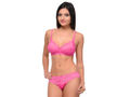 Bodycare Bridal Dark Pink color Bra & Panty Set in Nylon Elastane-6408DPI