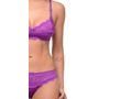 Bodycare Bridal Purple color Bra & Panty Set in Nylon Elastane-6408DPU