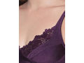 BODYCARE Bridal Dark Purple Bra & Panty Lingerie Set - 6409DPU