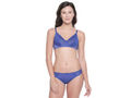 BODYCARE Bridal Royal Blue Bra & Panty Lingerie Set - 6410RBL