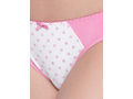 BODYCARE Bridal Bra & Panty Printed Lingerie Set in Pink & White Colour - 6411PRT-2