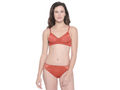 BODYCARE Bridal Coral Bra & Panty Lingerie Set - 6415CO