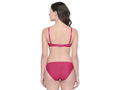 BODYCARE Bridal Maroon Bra & Panty Lingerie Set - 6416MH