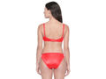 BODYCARE Bridal Red Bra & Panty Lingerie Set - 6417RED