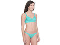 BODYCARE Bridal Sea Green Bra & Panty Lingerie Set - 6417SGR