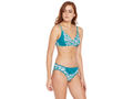 BODYCARE Bridal Green Bra & Panty Printed Lingerie Set - 6420-GRN