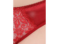 Bodycare women combed cotton printed maroon bra & panty set-6436MH