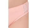 Bodycare women combed cotton embroidered peach bra & panty set-6439PEA