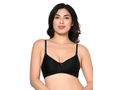 Bodycare Seamless, Non Padded Bra-6504-Black