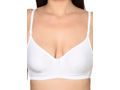 Bodycare Seamless, Non Padded Bra-6504-White