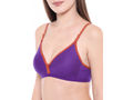 Seamless Cup Bra-6508WI with free transparent strap