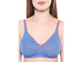 Seamless Cup Bra-6518BLUE