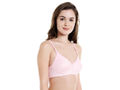 Perfect Coverage Bra-6525PI with free transparent strap