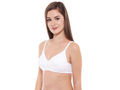 Perfect Coverage Bra-6525W with free transparent strap
