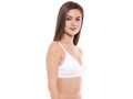 Perfect Coverage Bra-6525W with free transparent strap