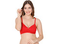 Bodycare nylon spandex wirefree adjustable straps designer net seamless non padded bra-6537RE