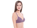 Padded Bra-6552MOU with free transparent strap