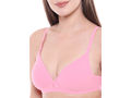 Lightly Padded Bra-6552PINK with free transparent strap