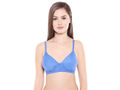 Premium Push Up/Heavily Padded/T-Shirt Bra-6562BLUE