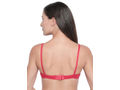 Push Up Bra-6566RED free transparent strap