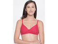 Push Up Bra-6566RED free transparent strap