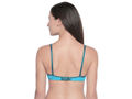 Padded Bra-6568PCK.BLU with free transparent strap