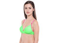 Padded Bra-6568NGR with free transparent strap