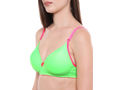 Padded Bra-6568NGR with free transparent strap