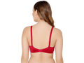 Bodycare nylon spandex wirefree adjustable straps designer net seamless padded bra-6574MEH