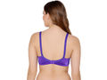 Bodycare nylon spandex wirefree adjustable straps designer net seamless padded bra-6574RBLU