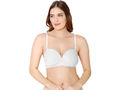 Bodycare cotton spandex wirefree convertible straps Seamless padded demi cup bra-6575W