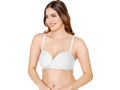 Bodycare cotton spandex wirefree convertible straps Seamless padded demi cup bra-6575W