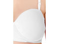 Bodycare cotton spandex wirefree convertible straps Seamless padded demi cup bra-6575W