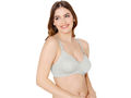 Bodycare polycotton wirefree adjustable straps moulded cup non padded bra-6576GRY