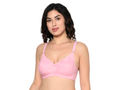 Bodycare Printed Padded Bra-6579-Pink