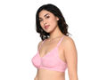 Bodycare Printed Padded Bra-6579-Pink