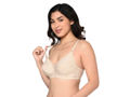 Bodycare Printed Padded Bra-6579-Skin