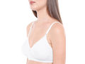 Lightly Padded Bra-6588W with free transparent strap