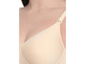 Seamless Padded Bra-BCD Cup Bra with Free Transparent Straps-6590