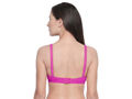 Seamless Padded Bra-BCD Cup Bra with Free Transparent Straps-6590