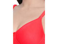 Seamless Padded Bra-BCD Cup Bra with Free Transparent Straps-6590