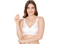 Bodycare cotton blend wirefree adjustable straps comfortable non padded bra-6591W