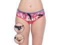 BODYCARE Pack of 3 Premium Printed Hipster Briefs in Assorted Color-6608