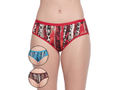 BODYCARE Pack of 3 Premium Printed Hipster Briefs in Assorted Color-6610